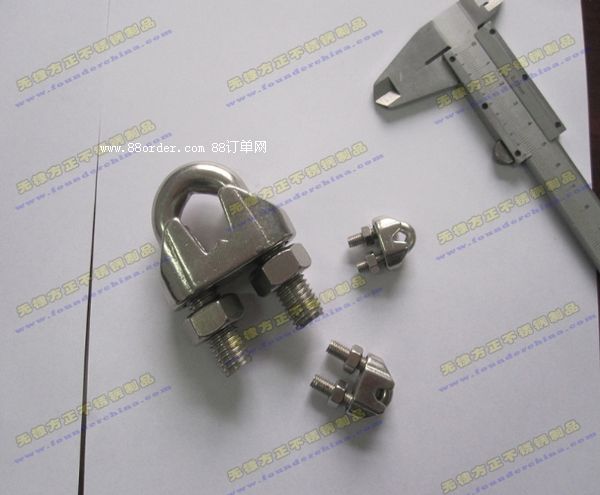 供應美式卡頭/鋼絲繩卡頭